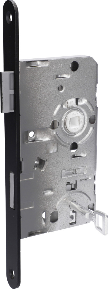 Alpertec Einsteckschloss BB DIN rechts Dornmaß 55 mm inkl. Schlüssel