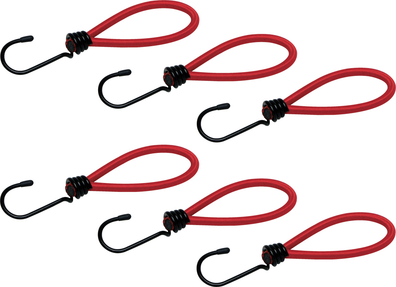 LAS Expanderhaken 100 x 6 mm 6-tlg. rot
