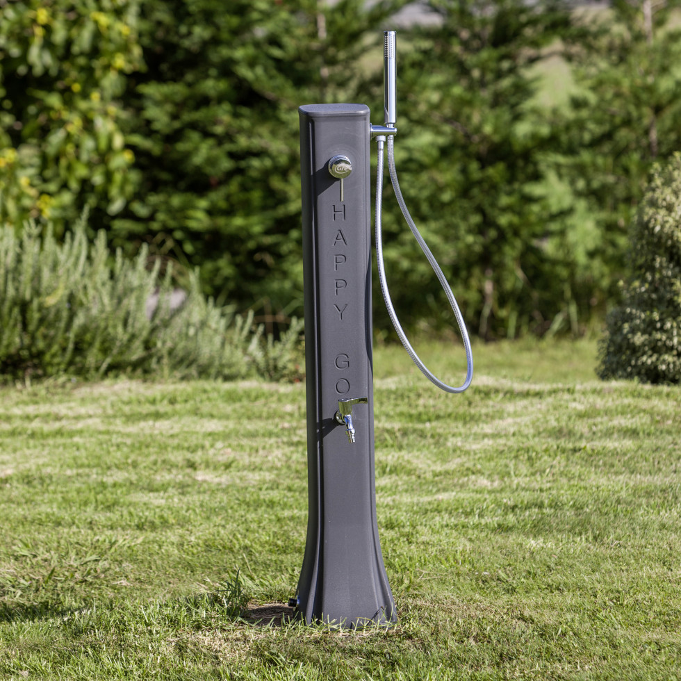 Gre Solardusche 19 Liter schwarz