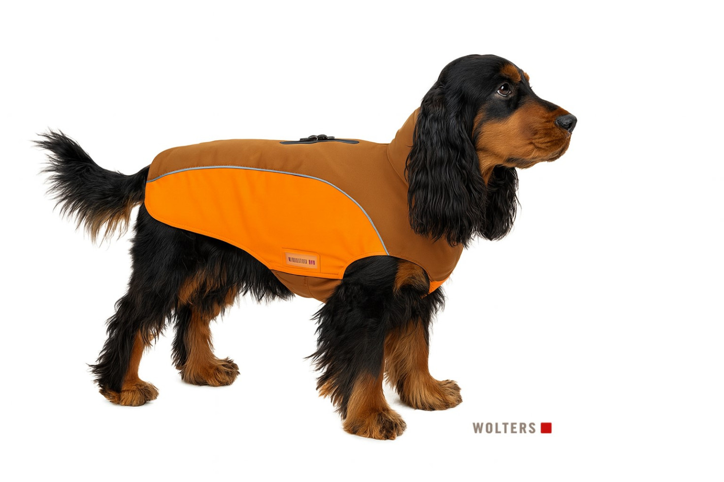 Wolters Hundebekleidung Regenjacke Easy Rain braun/orange