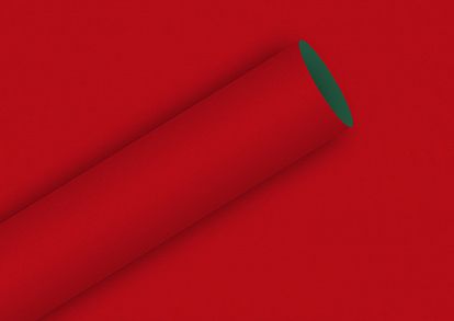 Braun & Company Geschenkpapier By Nature Uni Duo dunkelrot 2 m x 70 cm