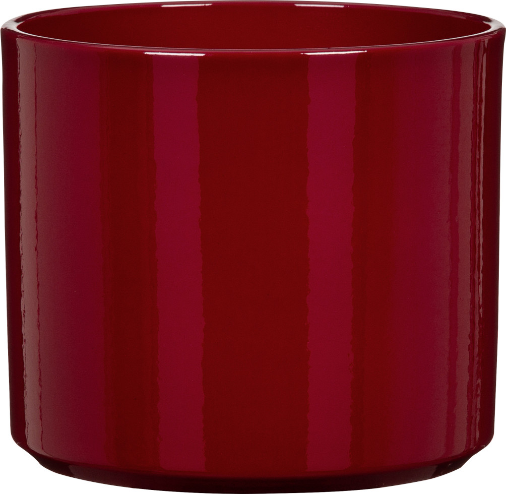 Scheurich Übertopf Serie 631 Intense Red Keramik Ø 14 x 13 cm rot