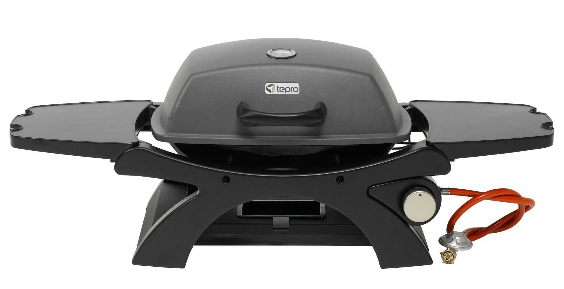 Tepro Tisch-Gasgrill Abington anthrazit/schwarz