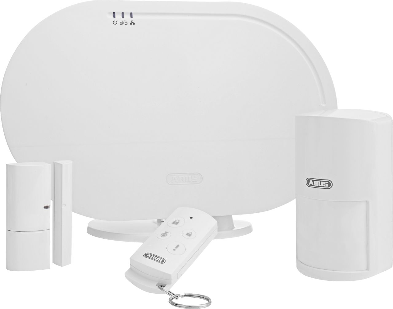 Abus Smartvest Funk-Alarmanlage & App-Basis Set weiß