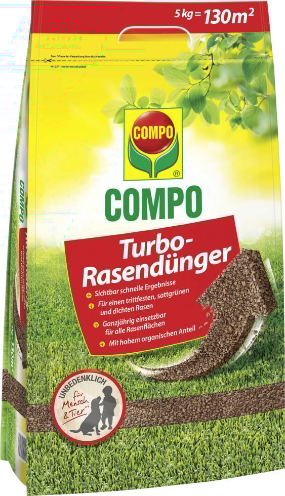 Compo Rasendünger Turbo 5 kg
