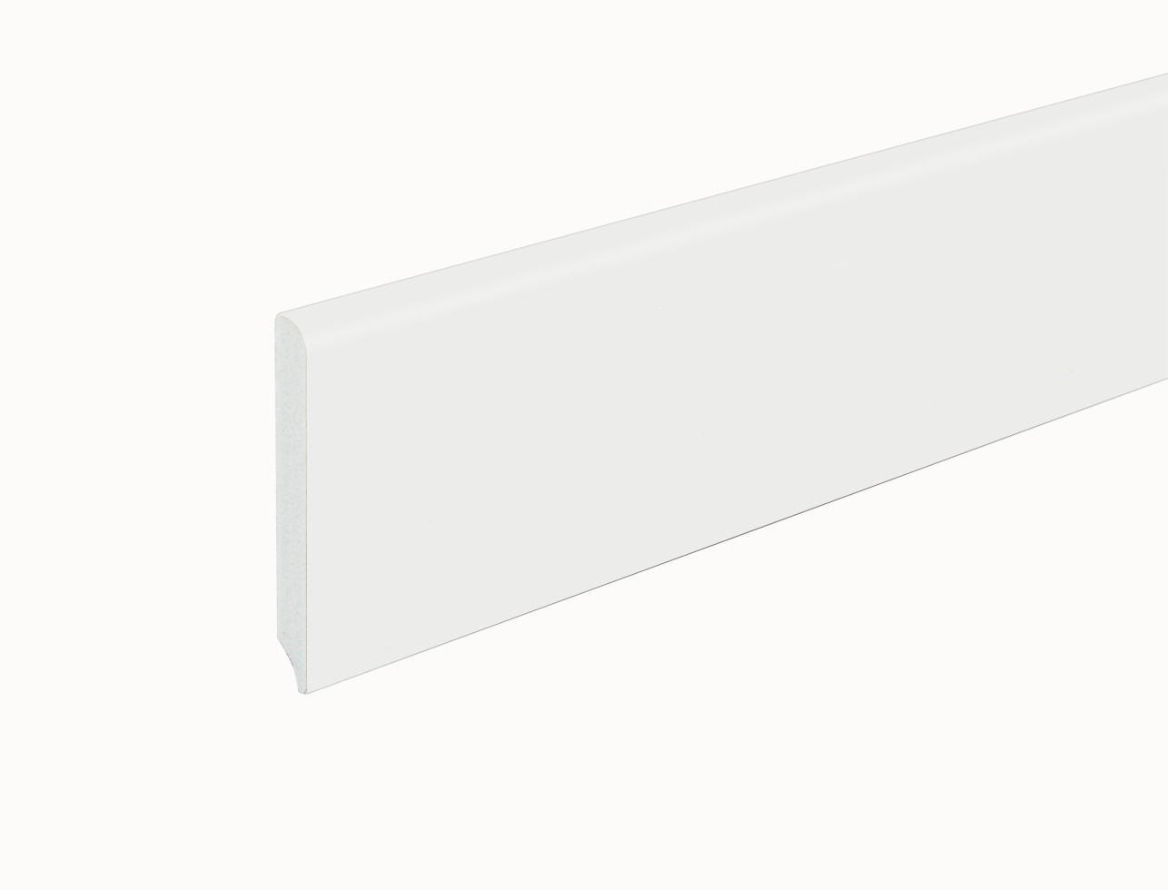 Neuhofer Fußleiste 202 cm x 80 x 10 mm weiß