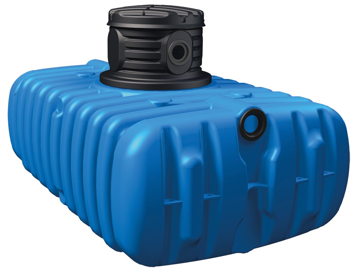 4rain Flat S Flachtank-Paket 3000 L Garten-Comfort, begehbar