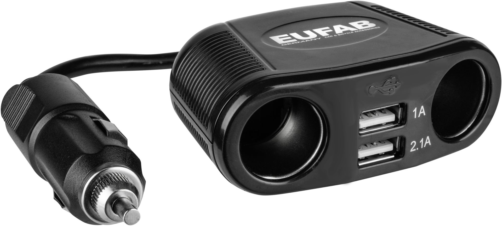 EUFAB Kfz-Steckdose 4in1 12V 75cm