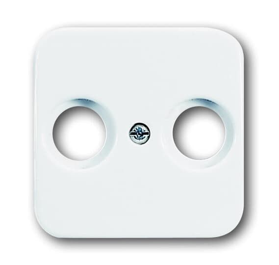 Busch-Jaeger Antennendosenabdeckung Reflex SI, alpinweiß, 2531-214