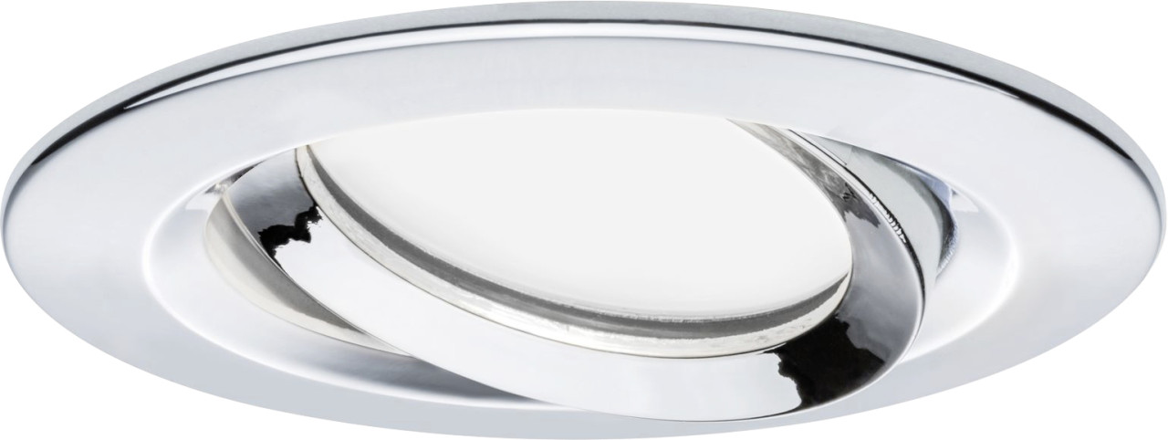 Paulmann LED Einbauleuchte Nova Plus chrom schwenkbar Ø 9,3 cm