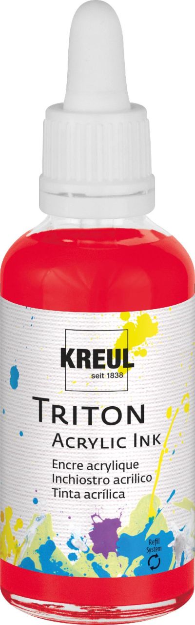 Kreul Triton Acrylic Ink kirschrot 50 ml