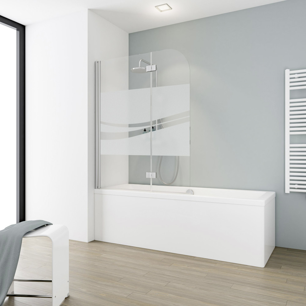 Schulte Badewannenaufsatz EP3353 2-tlg. 112 x 140 cm