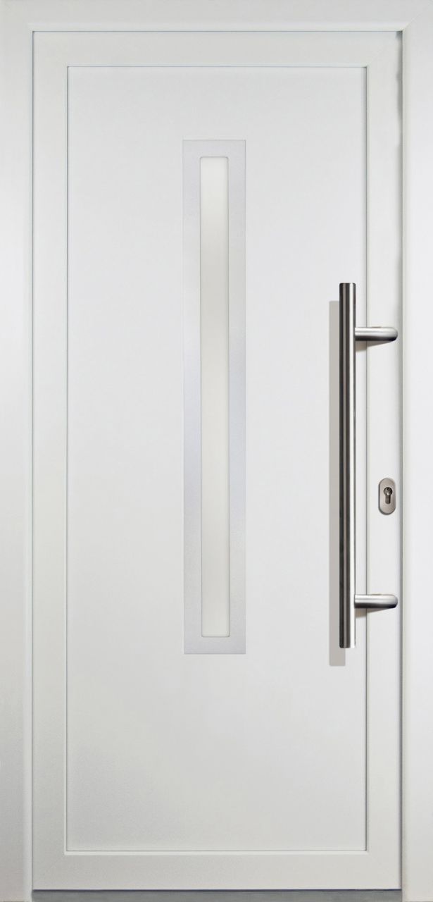 Meeth Haustür Signum PVC Modell 70 98 x 200 cm, DIN rechts, weiß