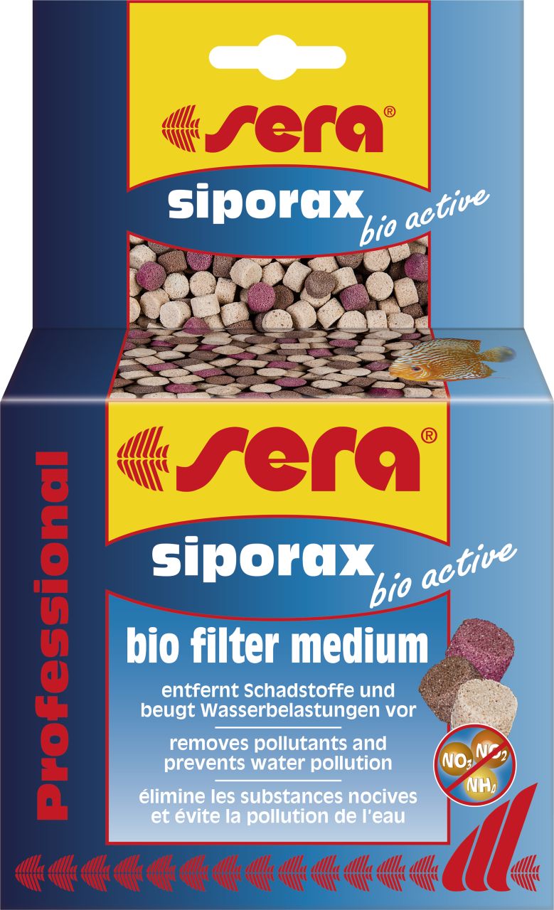 Sera Aquariumfiltermedium siporax bio active Professional 500 ml