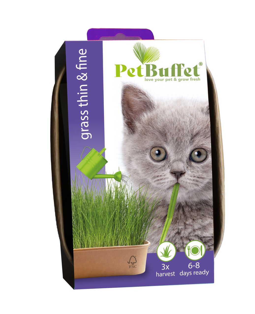 Baza Seeds Pet Buffet Gras Thin & Fine für Kätzchen