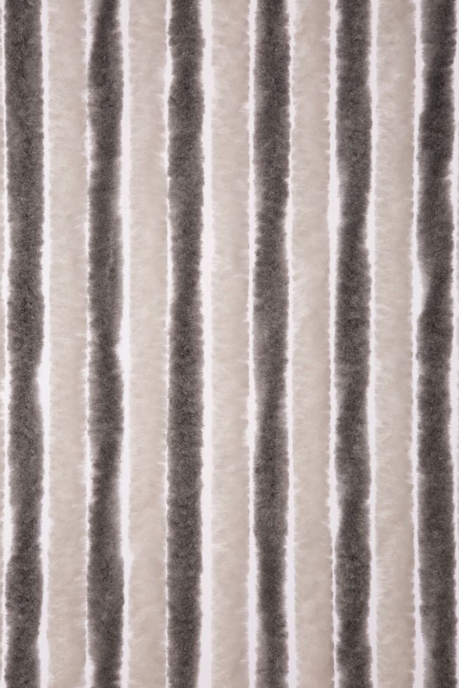 Conacord Vorhang Flauschi silber-weiß 90 x 200 cm