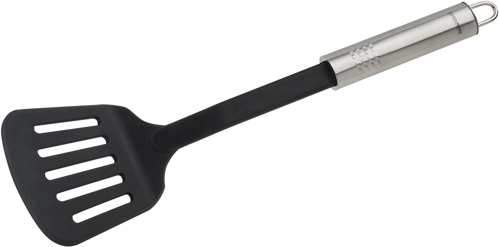 Fackelmann Pfannenwender mit Schlitzen Ovalgriff 32 cm