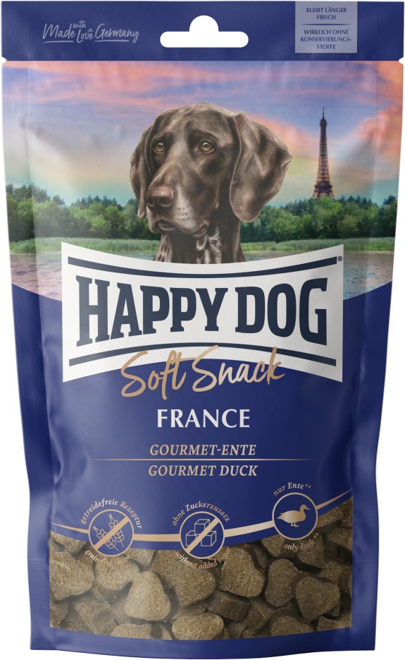 HappyDog Hundesnack Softsnack France 100 g