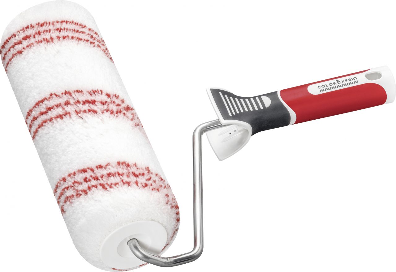 Color Expert Farbroller WallStar rau 25 cm 3K Griff abgewinkelt
