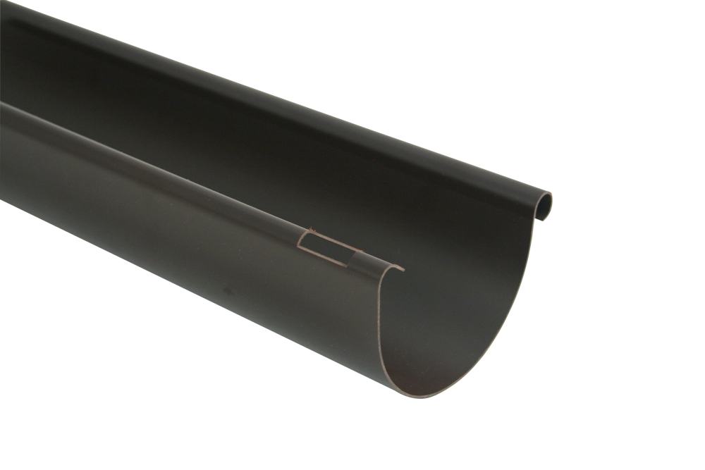 Marley Dachrinne NW 125 mm, 1 m, halbrund, braun