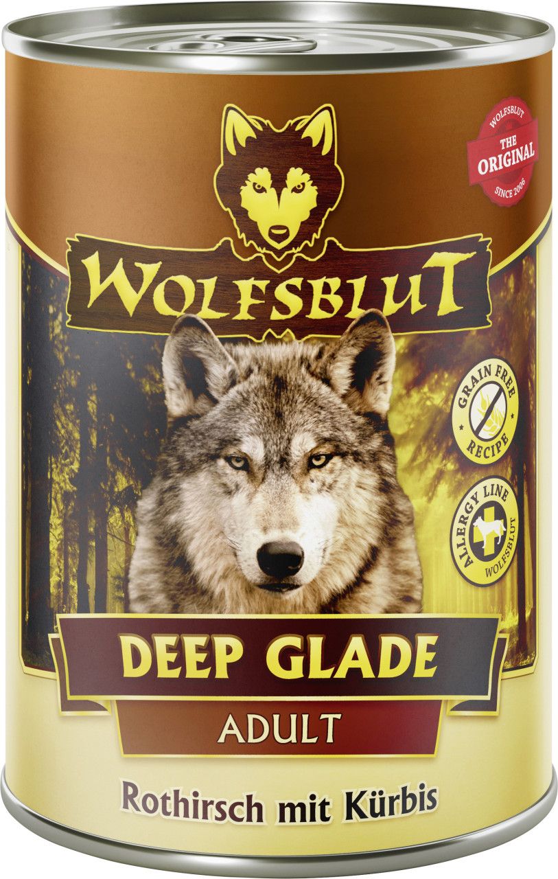 Wolfsblut Hundenassfutter Adult 395 g Wildhirsch