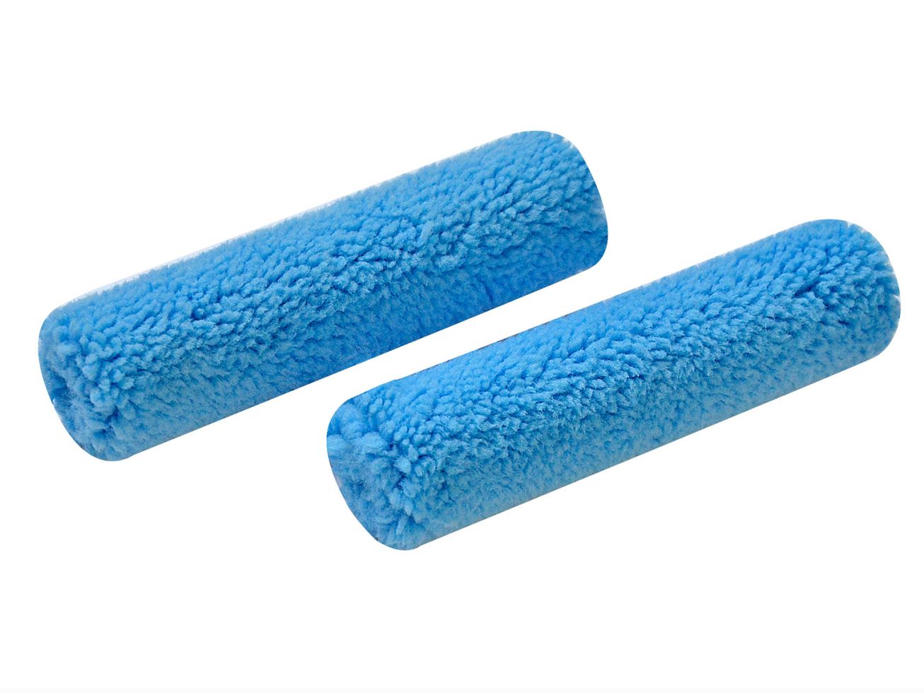 Nespoli Lackierwalzen BlueFelt mit Antihaftbeschichtung 2 Stück, 10 cm, 6 mm