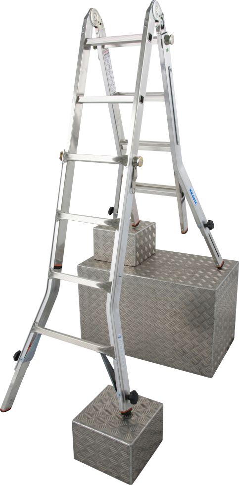 Krause Aluminium-Teleskopleiter MONTO TeleVario 5 m