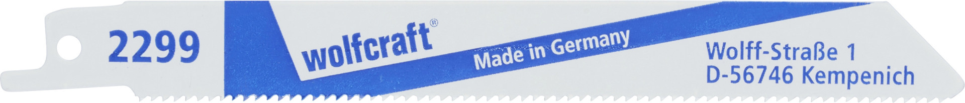 Wolfcraft Säbelsägeblatt-Set 130 mm HM 2 Stück