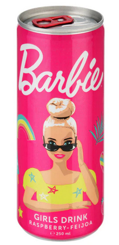 Barbie Girls Drink Raspberry Himbeermischgetränk mit Feijoa 330 ml