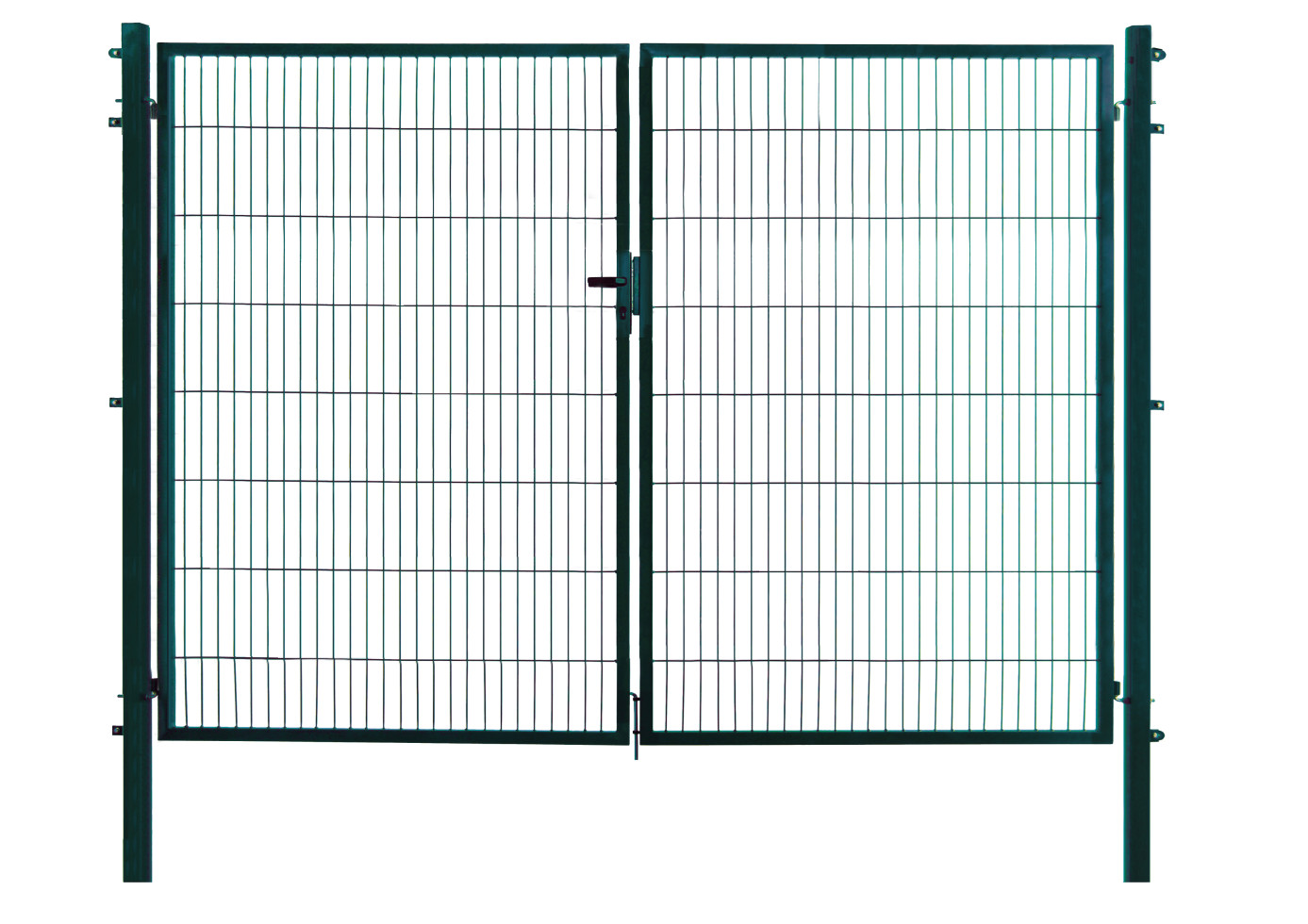 Floraworld Gartentor doppelflügelig Comfort 300 x 160 cm moosgrün