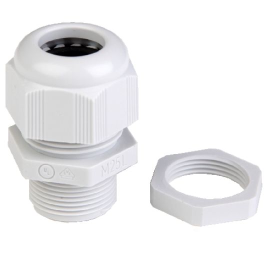 Kabelverschraubung M25, 3er Pack, IP 65 mit Zugentlastung