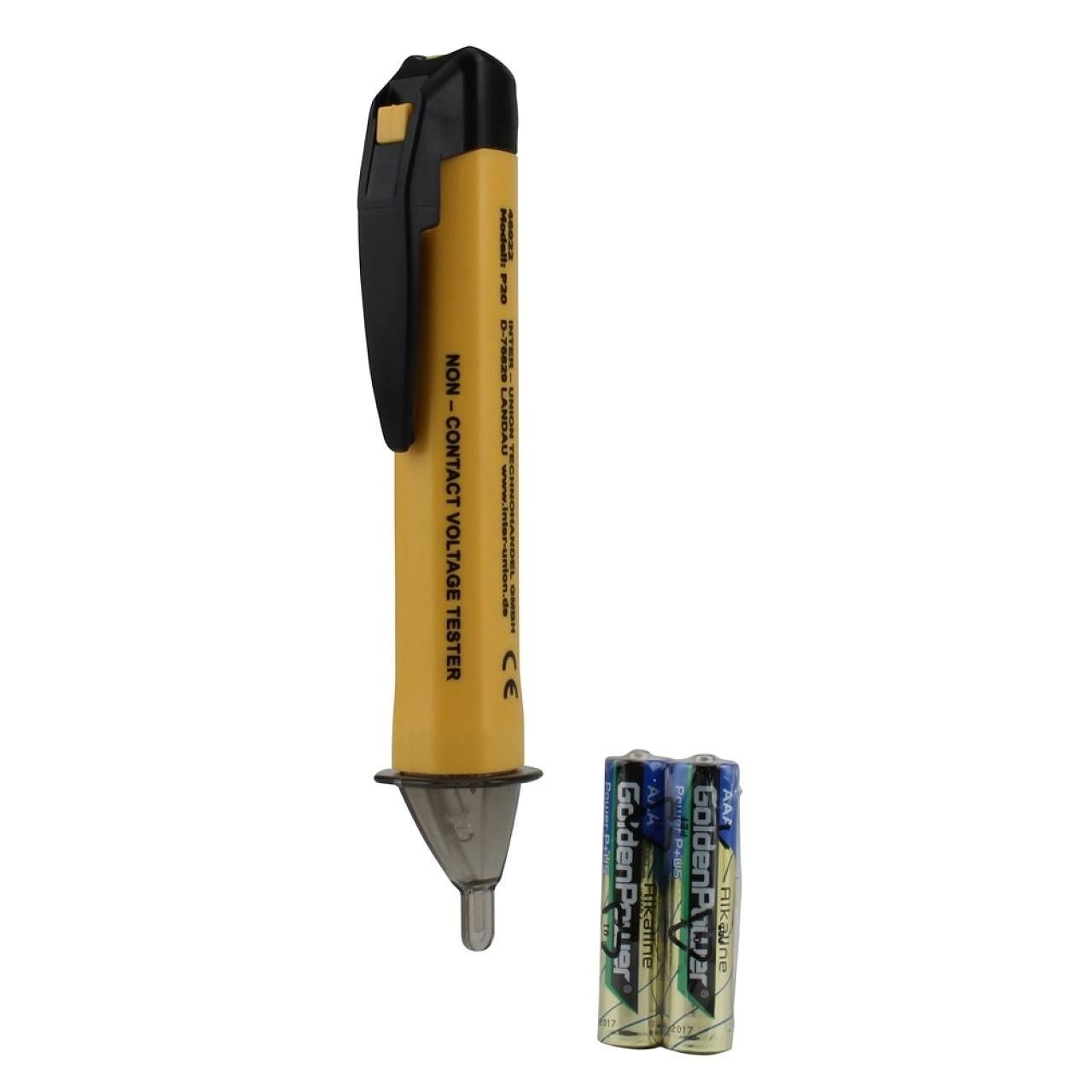 Unitec Spannungsprüfer P20 CATIII 1000V inkl. Batterien