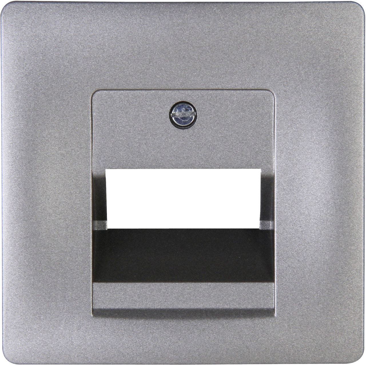 Kopp UAE-Abdeckung für 1-2 Anschlüsse Venedig, platin, 328343180