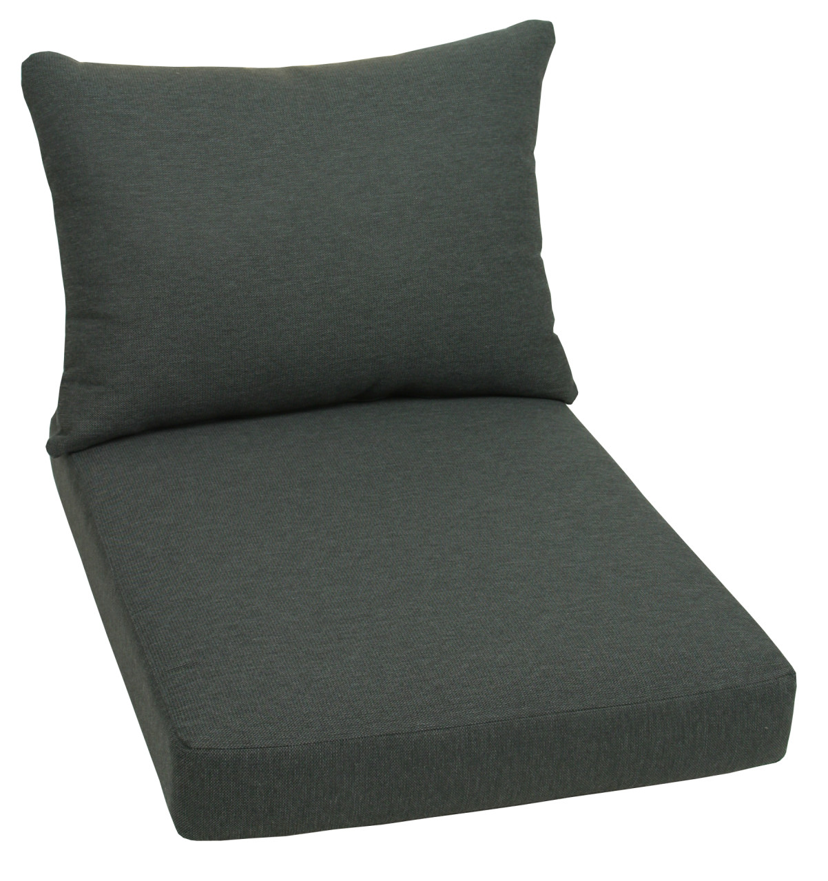 Go-De Loungekissen-Set 80 x 60 x 12 cm, anthrazit