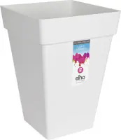 Elho Pflanztopf Loft Urban 30 x 30 x 30 cm weiß