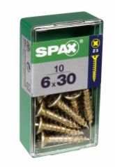Spax Universalschrauben 6.0 x 30 mm PZ 3 - 10 Stk.