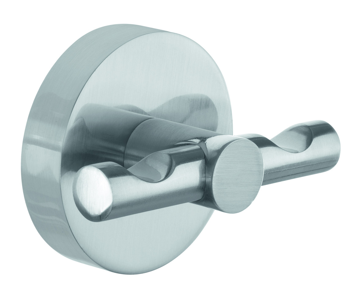 tesa Moon Handtuchhaken edelstahl rund 2 Haken