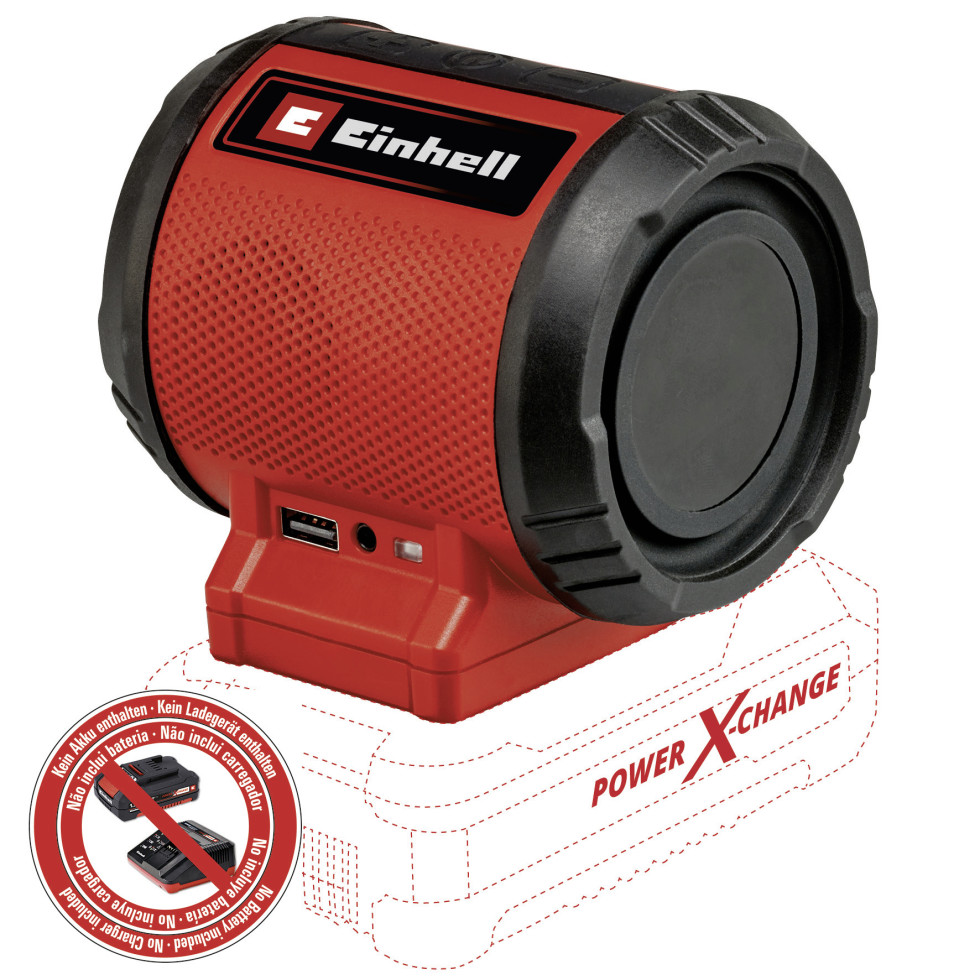 Einhell Akku-Lautsprecher TC-SR 18 Li BT Solo 18 V