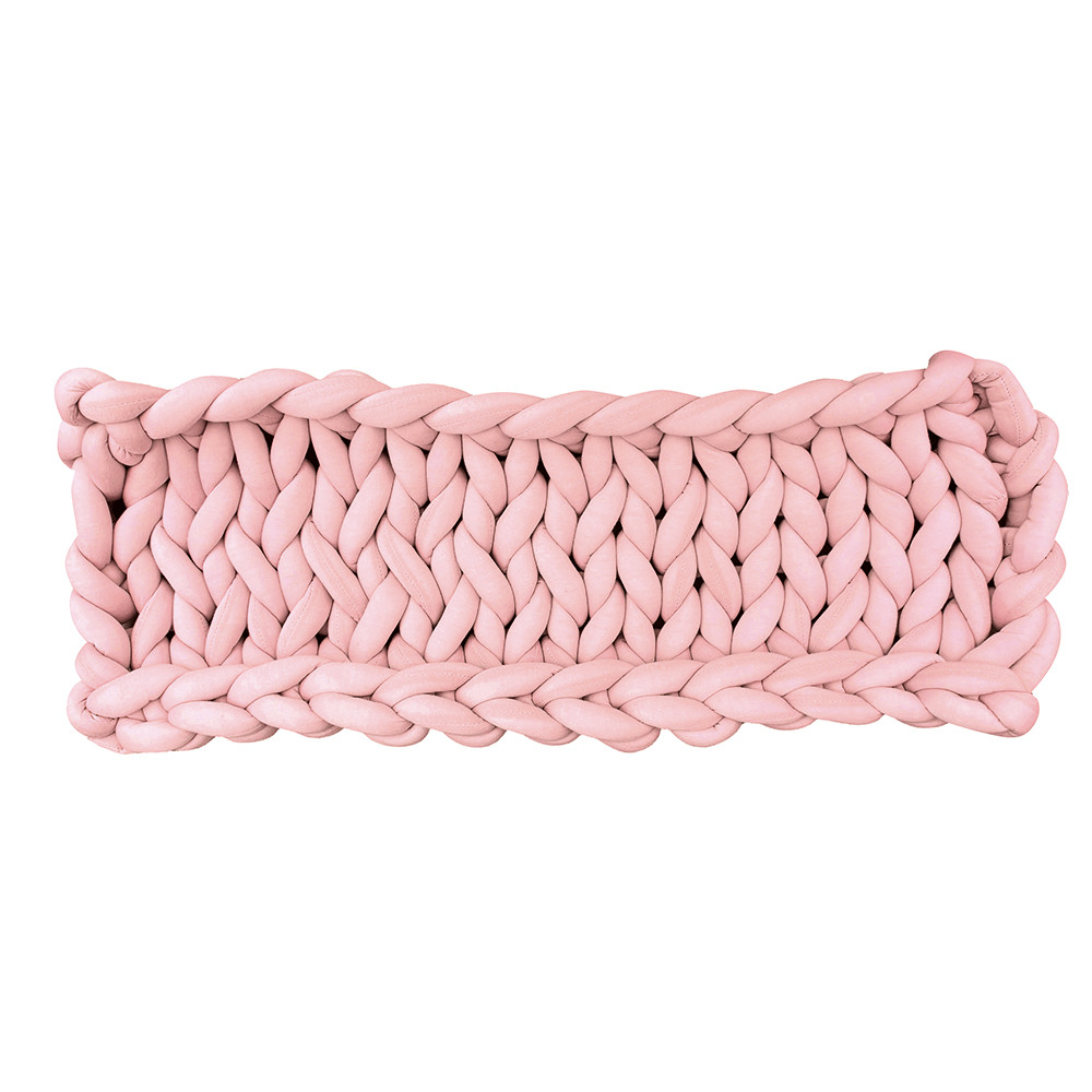 Aumüller Katzenbett XXL Grobstrick rose 66 x 25 x 6 cm