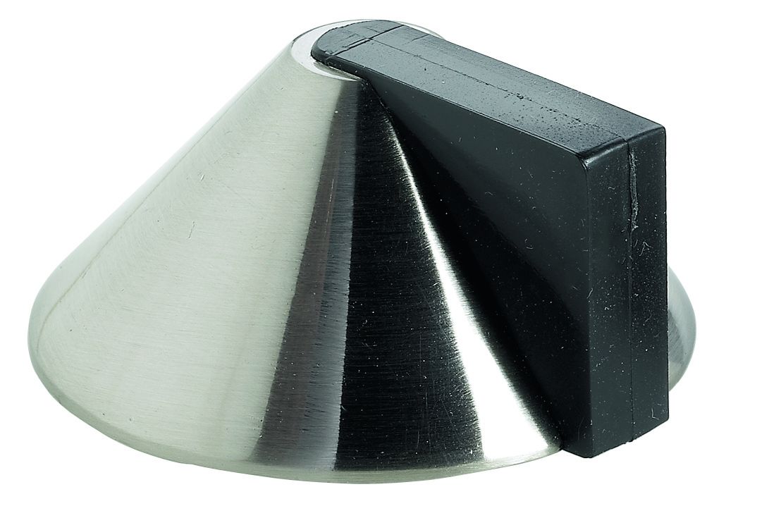 Hettich Türstopper 25,0 x 47,0 mm Edelstahl-Optik - 1 Stück