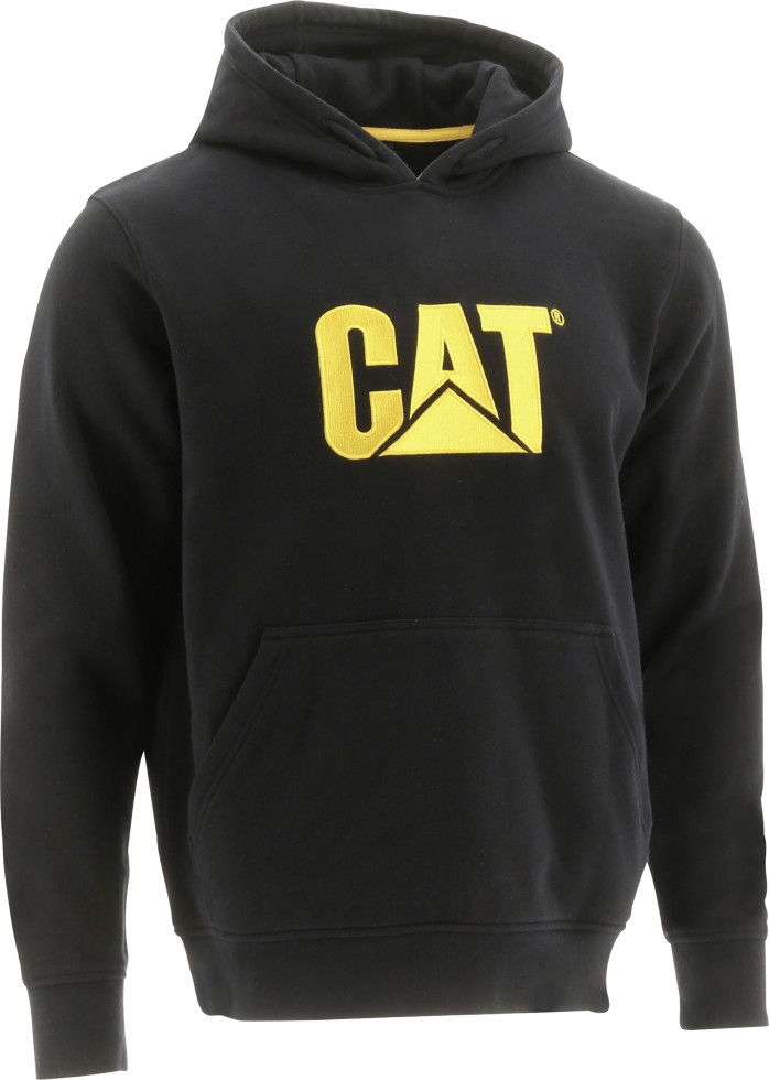 CAT Hoodie Trademark schwarz