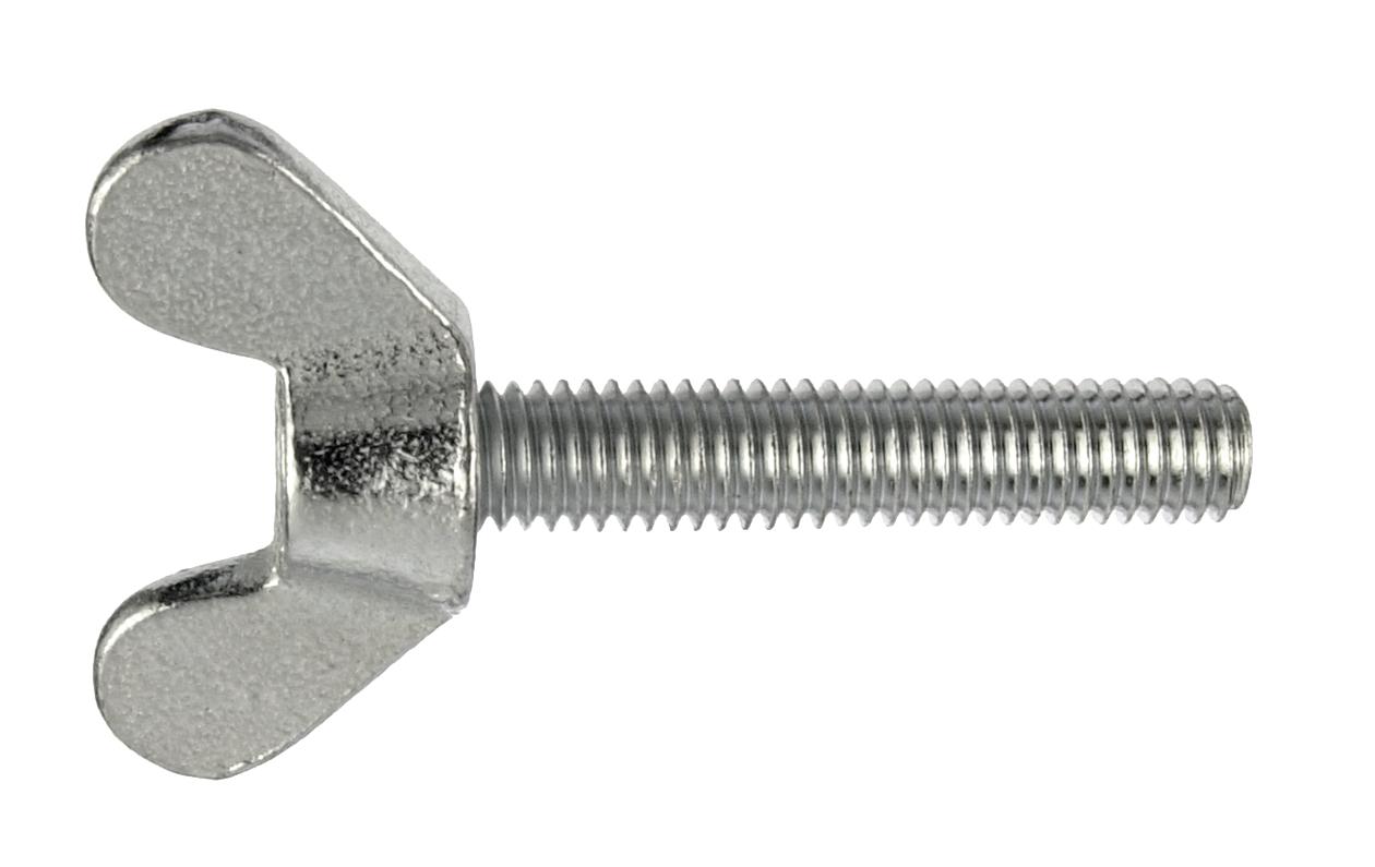 Connex Flügelschrauben M6 x 30 mm, 3 Stück