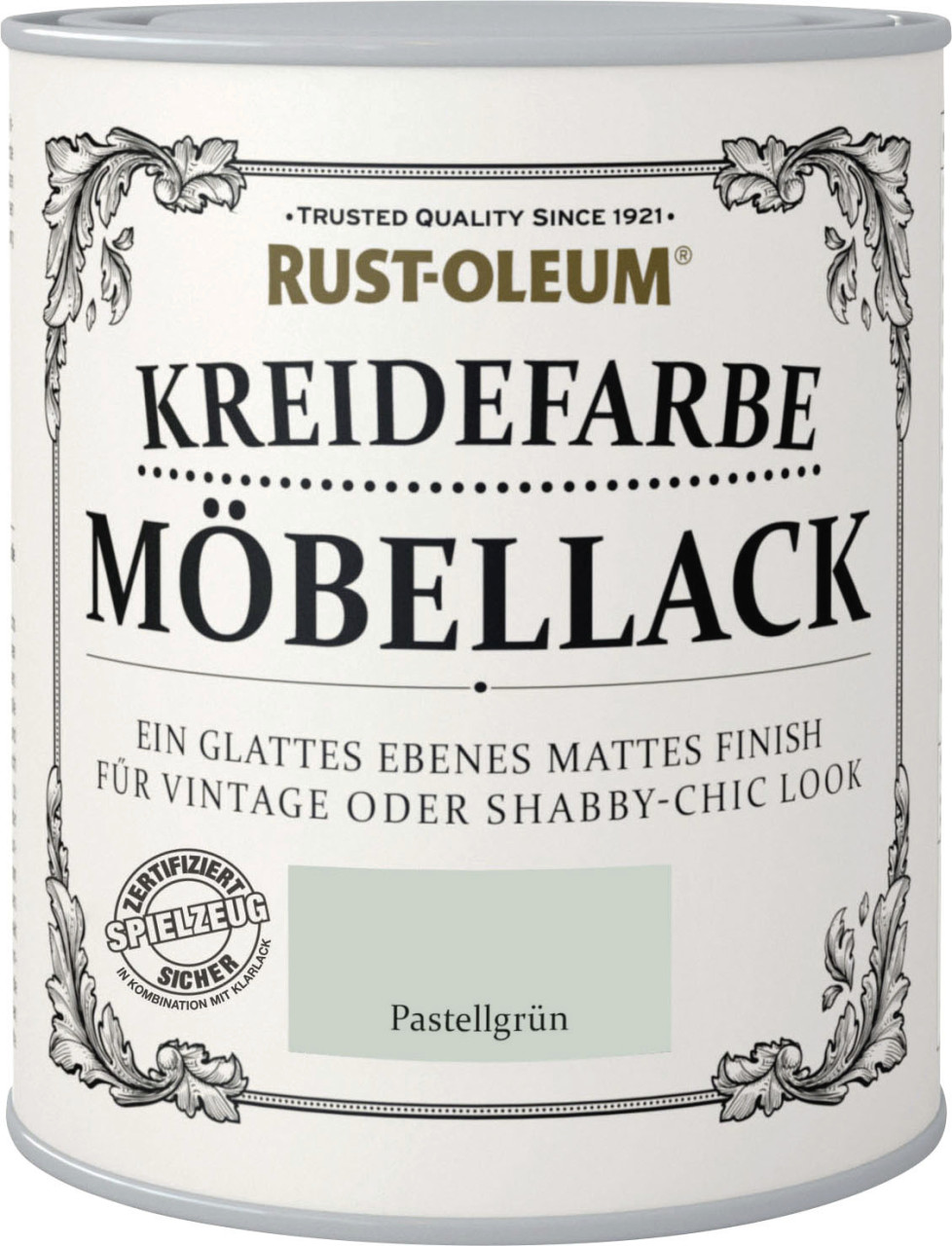 Rust-Oleum Kreidefarbe Möbellack 750 ml pastellgrün