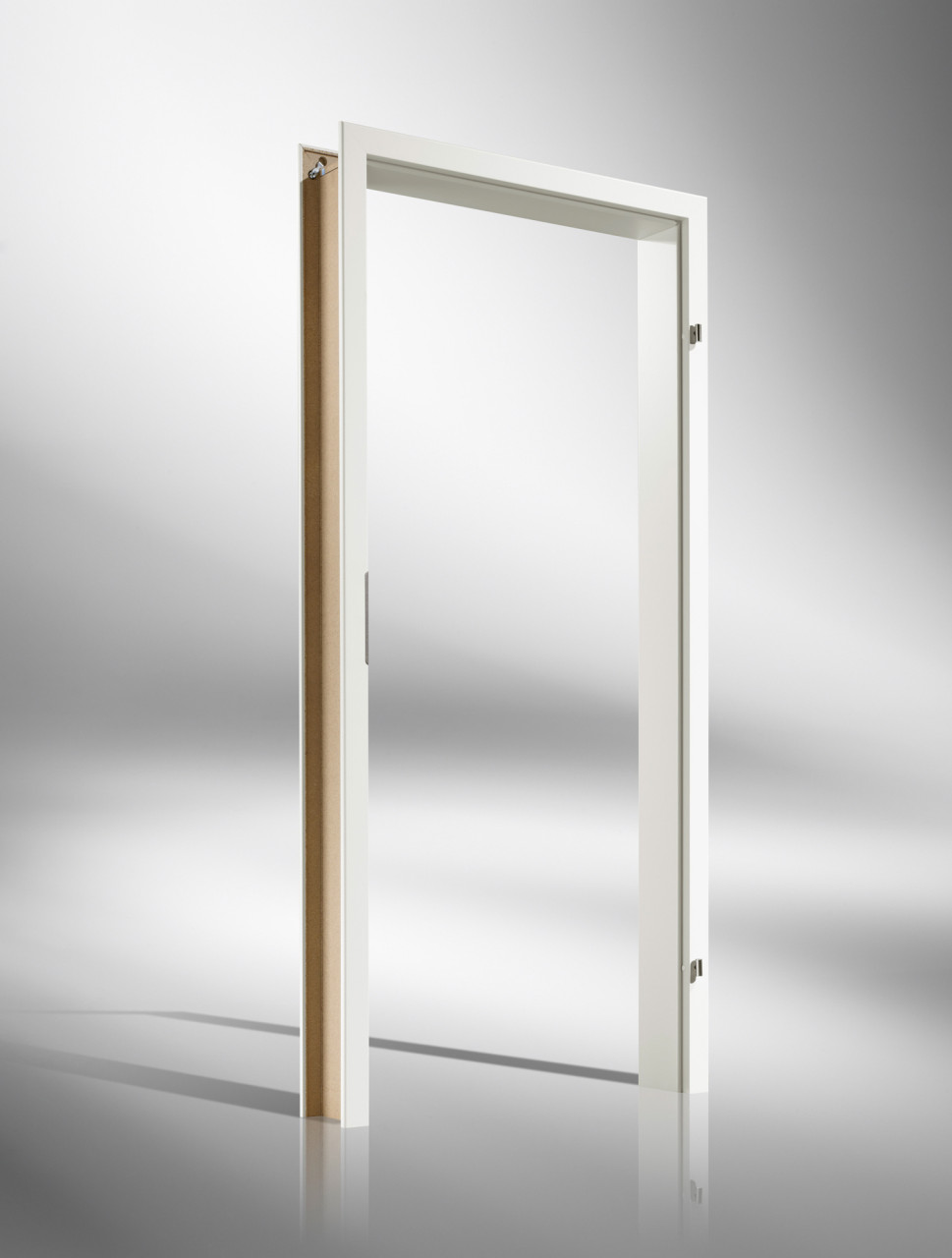 Borne Schallschutzzarge CPL weiß 86 cm rechts