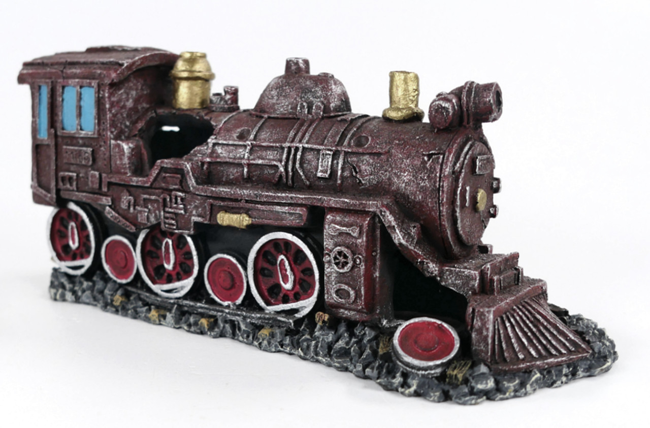 Orbit Aquarien-Deko Lokomotive braun