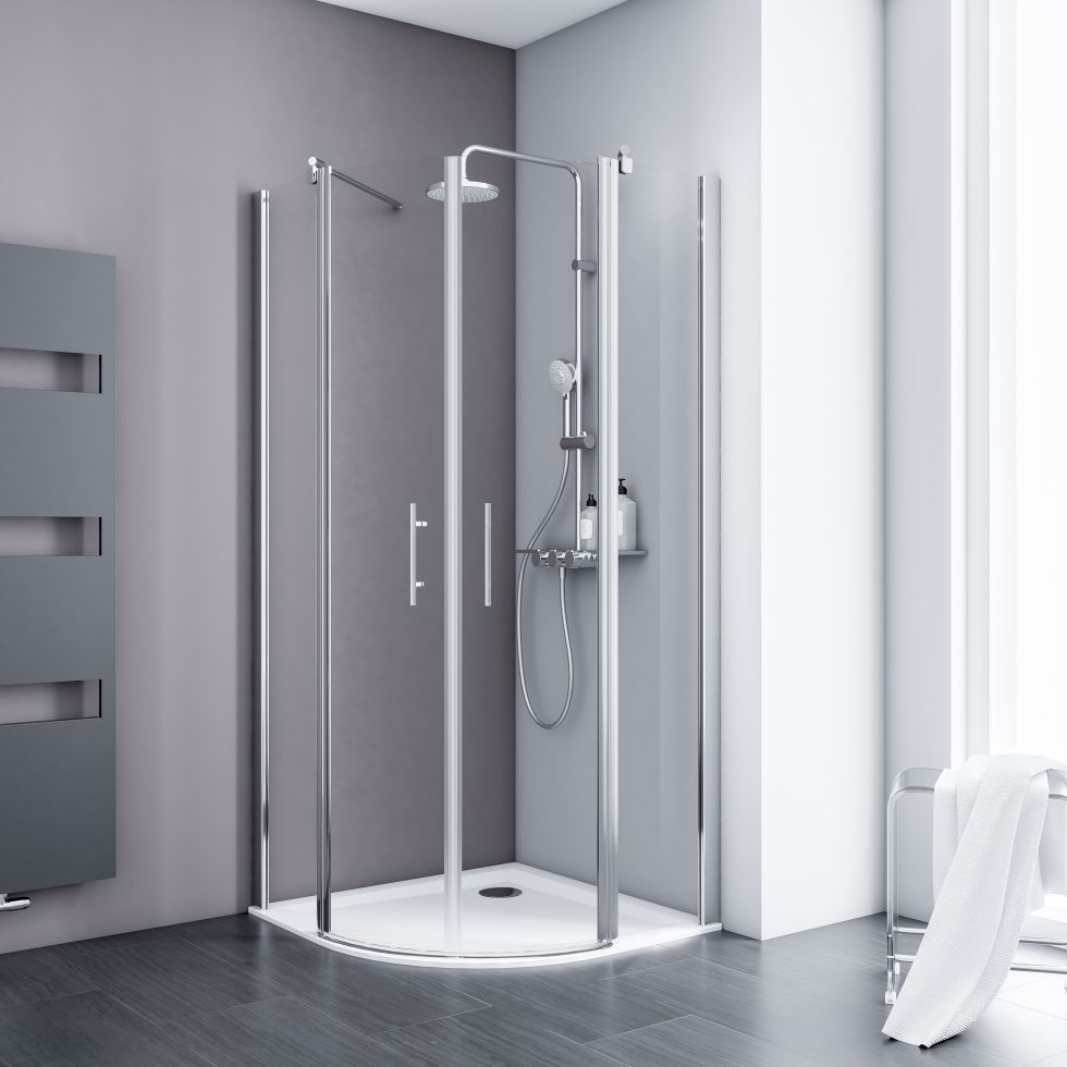 Schulte Runddusche 90 x 90 x 192 cm Alexa Style 2.0