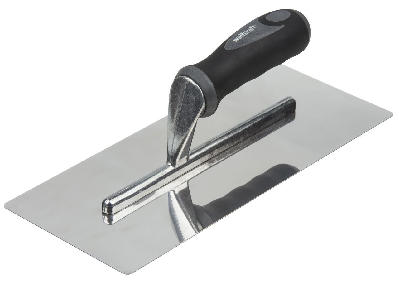 Wolfcraft Edelstahl-Glätter 300 x 120 mm