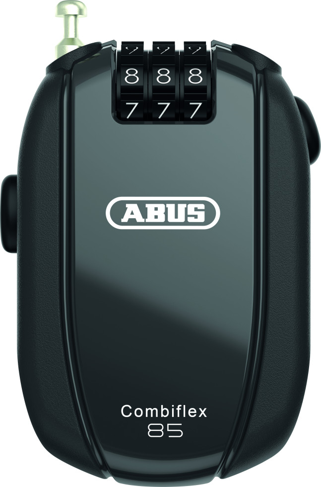 Abus Kabelschloss Combiflex 85 Break Roll-Back 85 cm x Ø 15 mm schwarz