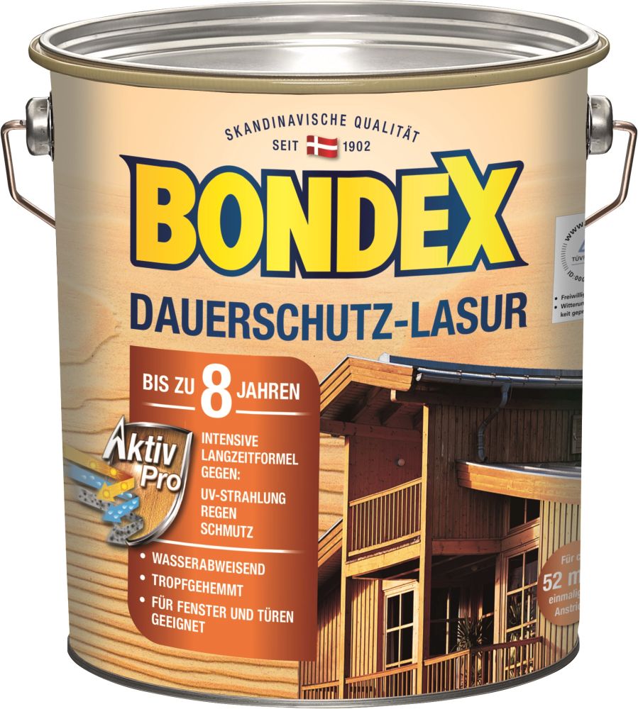 Bondex Dauerschutz Lasur 4 L teak
