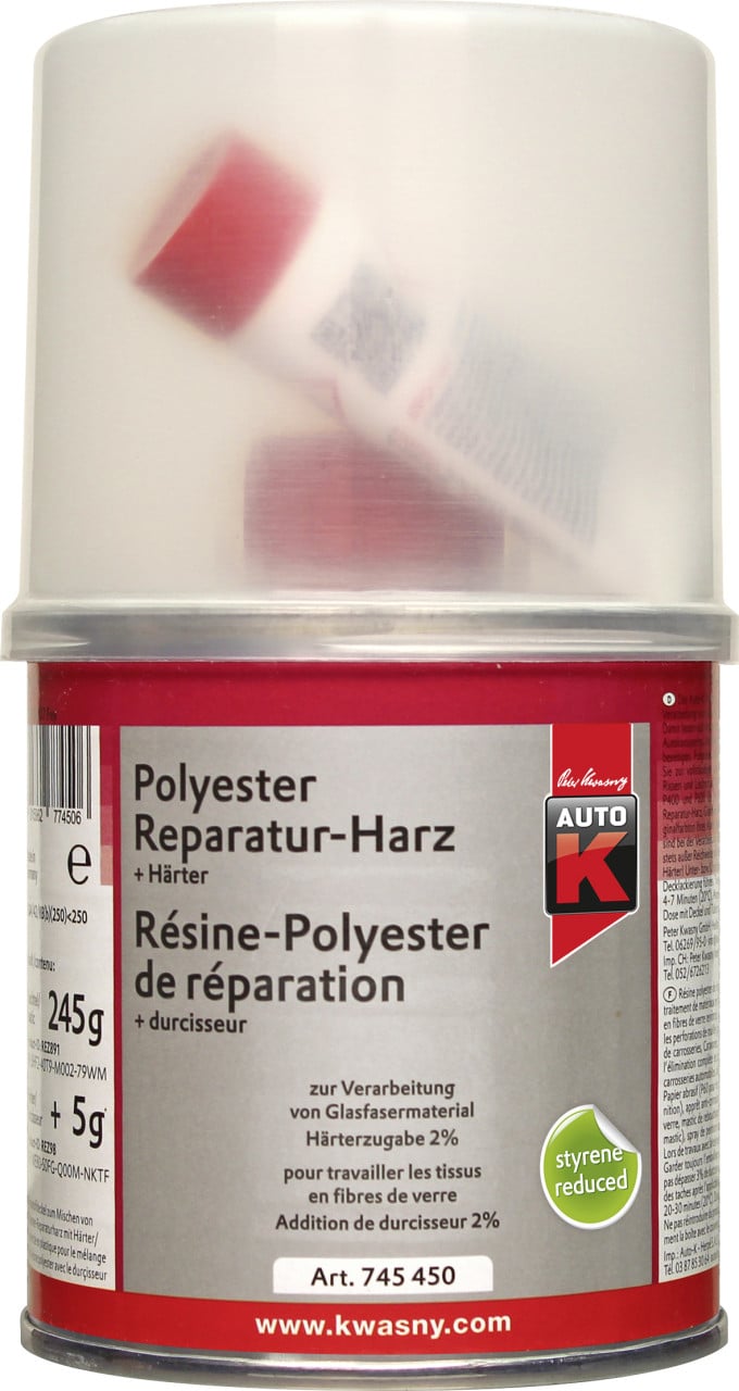 Auto-K Polyester Reparaturharz + Härter 250g
